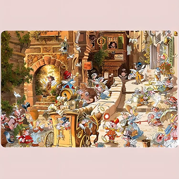 HEYE Continuation Of The Combination Collection Romantic Daytime In The Small Town Puzzles 1000pcs 29874-1