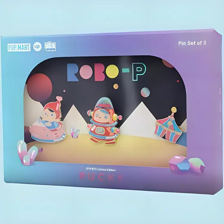POP MART PUCKY BTS Main KV Limited Edition Badges-2