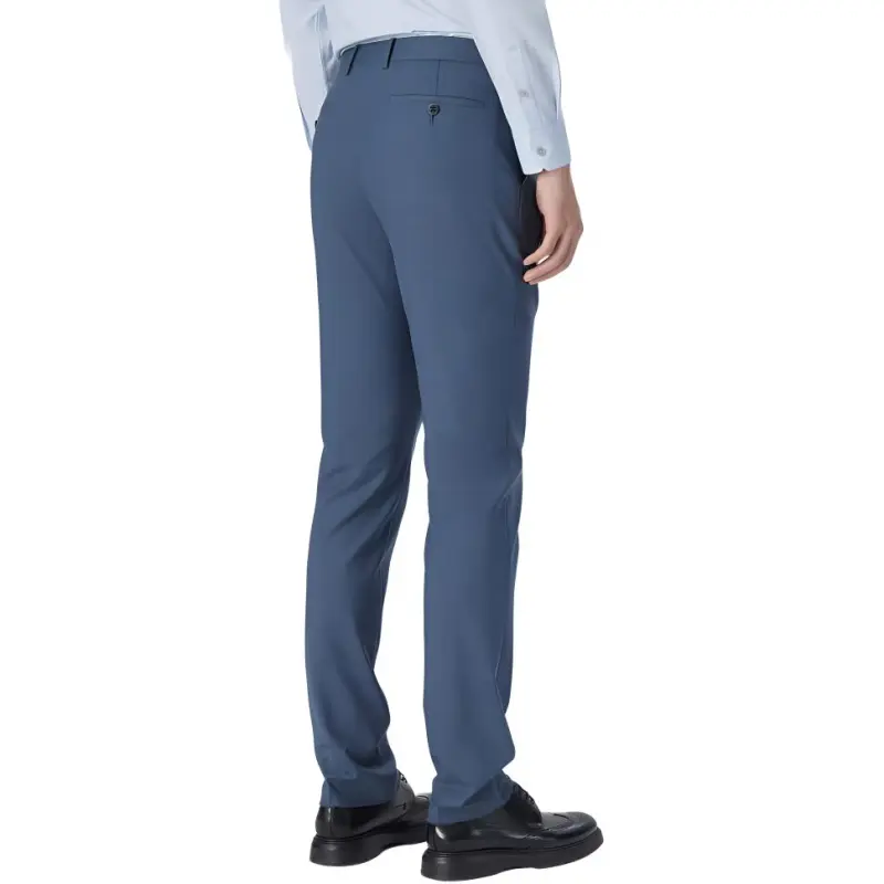 ZIOZIA Suit Trousers Men Navy Blue-1