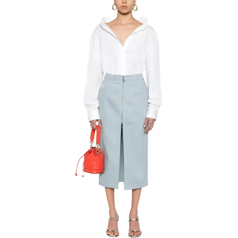 FENDI Long Sleeved Buttoned Shirt-2