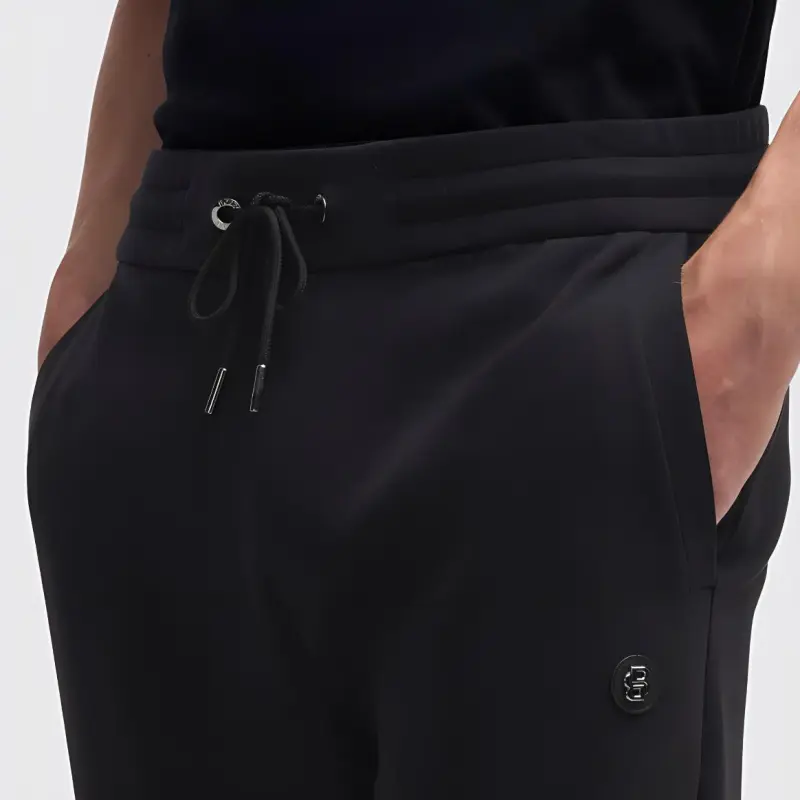 HUGO BOSS Logo Patch Drawstring Track Pants-4