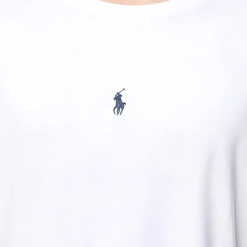 Polo Ralph Lauren Logo Embroidered Crewneck T Shirt-5
