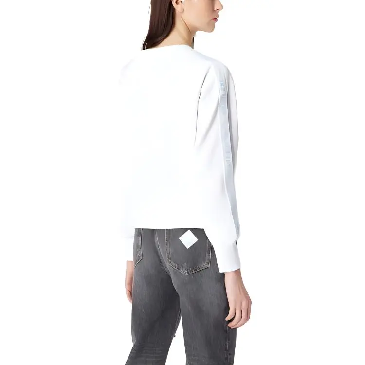 ARMANI EXCHANGE Sweatshirts Women's White-4
