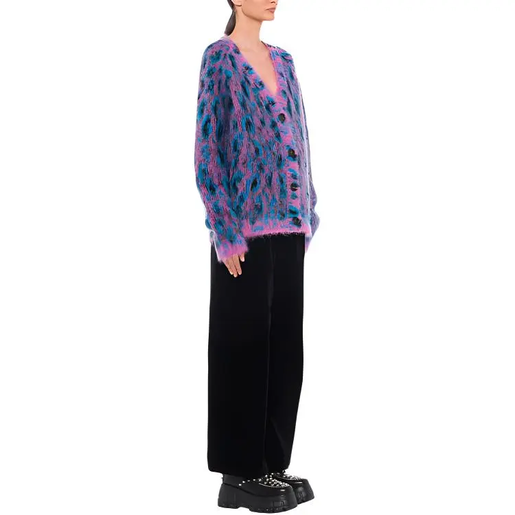 MIU MIU SS22 Sweater Women's Purple-2
