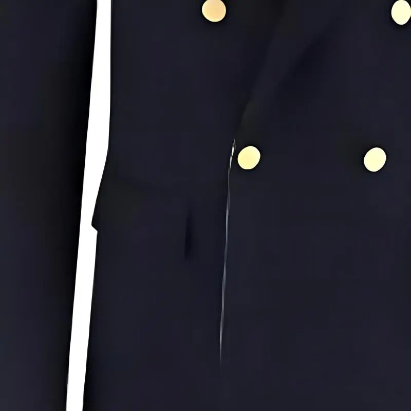 Valentino Double Breasted Long Sleeved Blazer-6