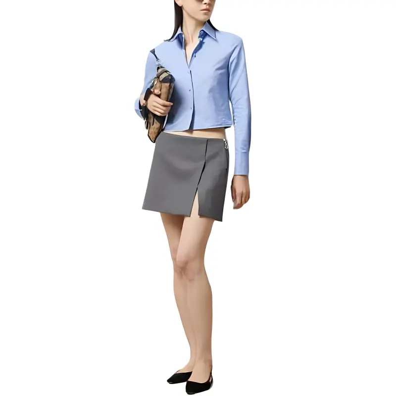GUCCI Shirts Women's Blue-1
