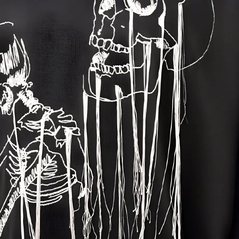 Alexander McQueen Sweatshirts Men Black-4