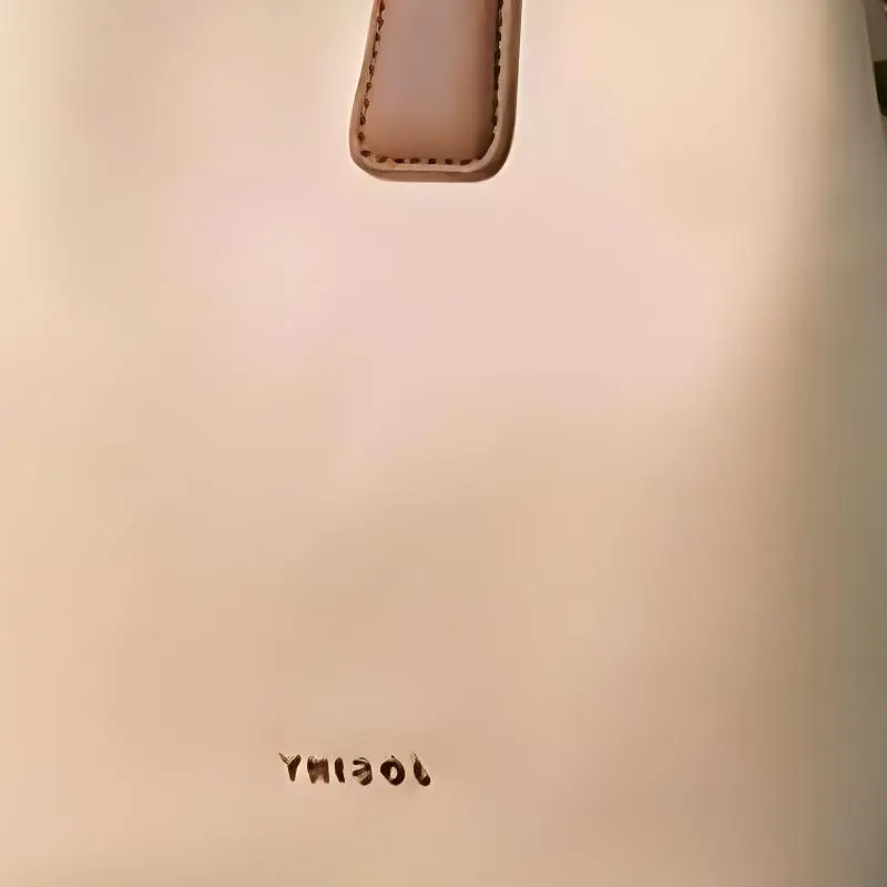 JOSINY Cow Leather Bucket Bag, Shoulder Bag, Crossbody Bag, Handbag Regular Women's Apricot-3