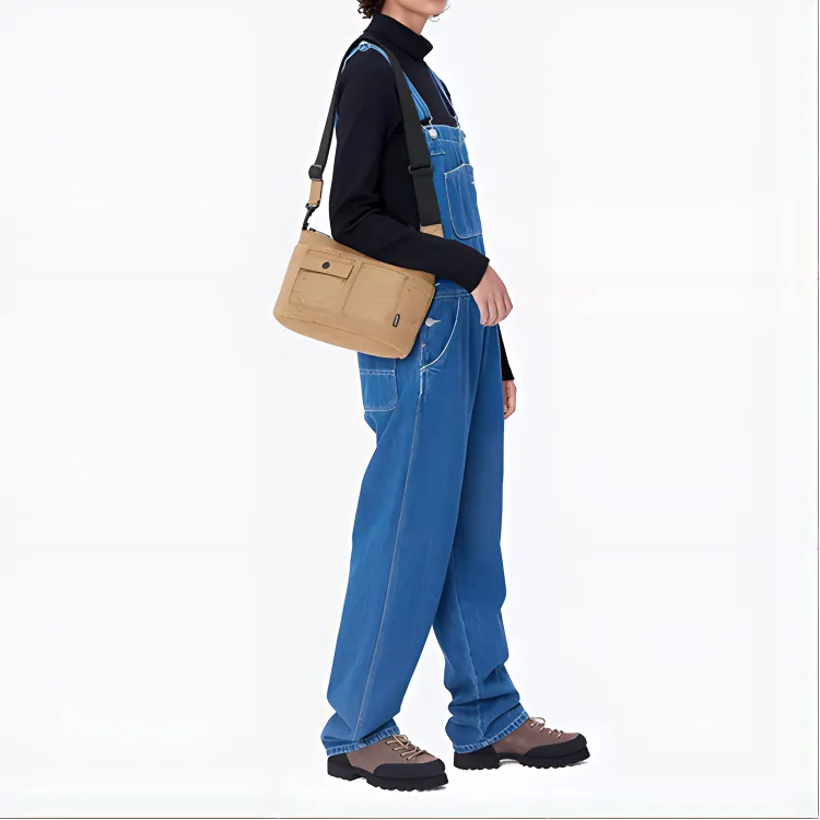 Carhartt WIP Polyester Shoulder Bag, Crossbody Bag Regular Unisex Peanut Brown-2