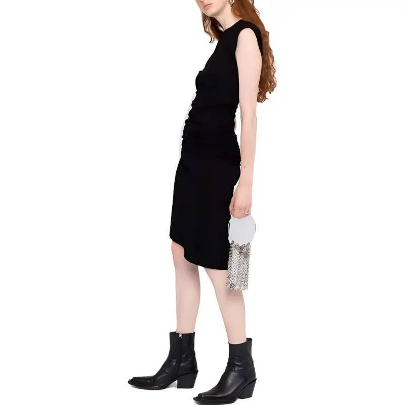 Rabanne Asymmetric Midi Dress-3