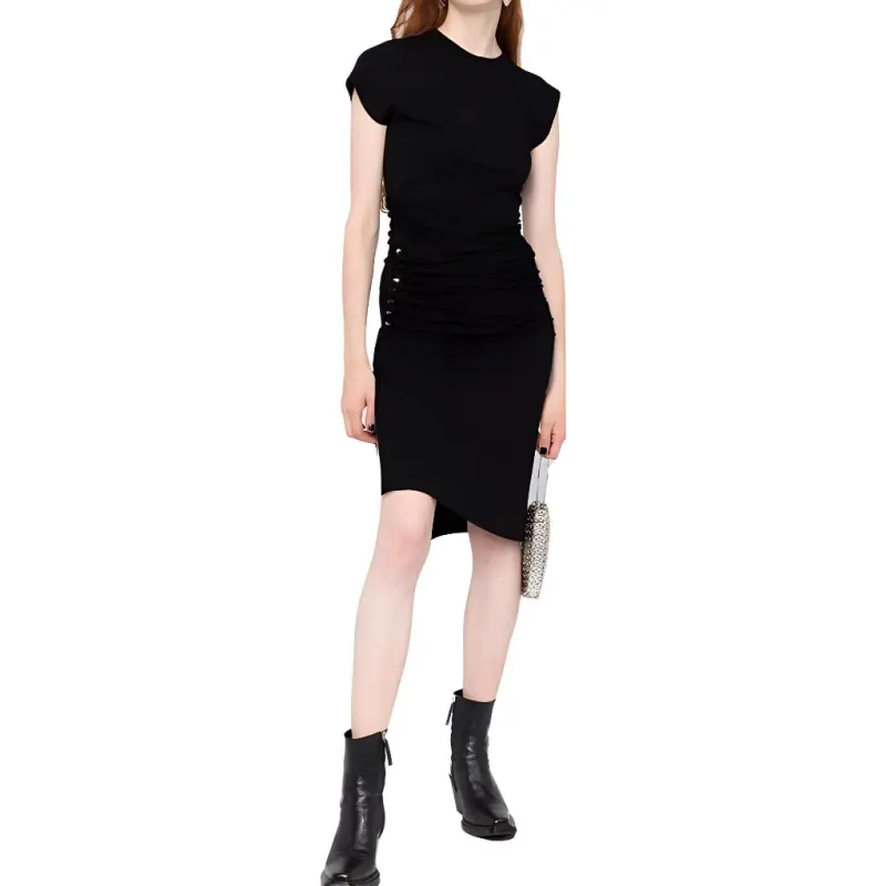Rabanne Asymmetric Midi Dress-1