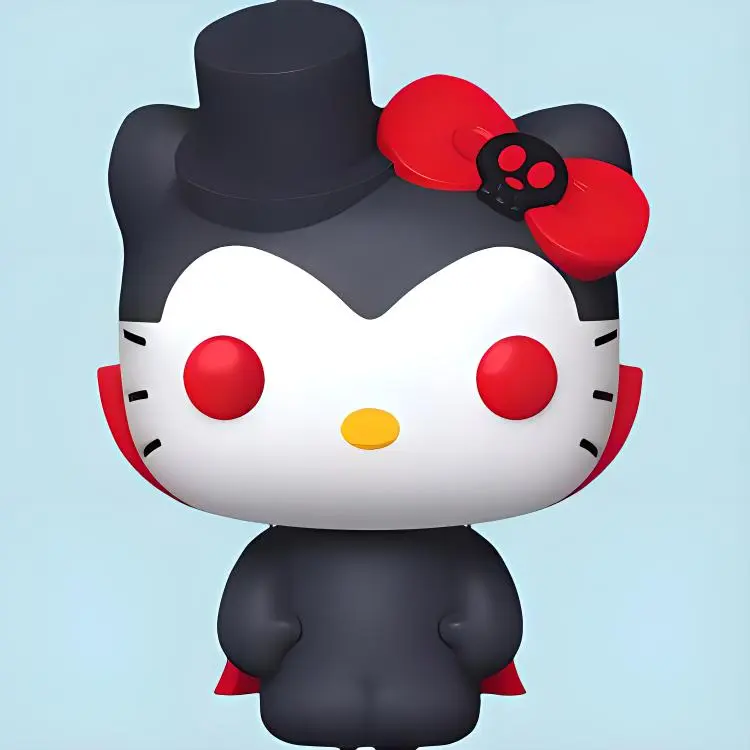 Funko Hello Kitty As Dracula Chibi Figures-2