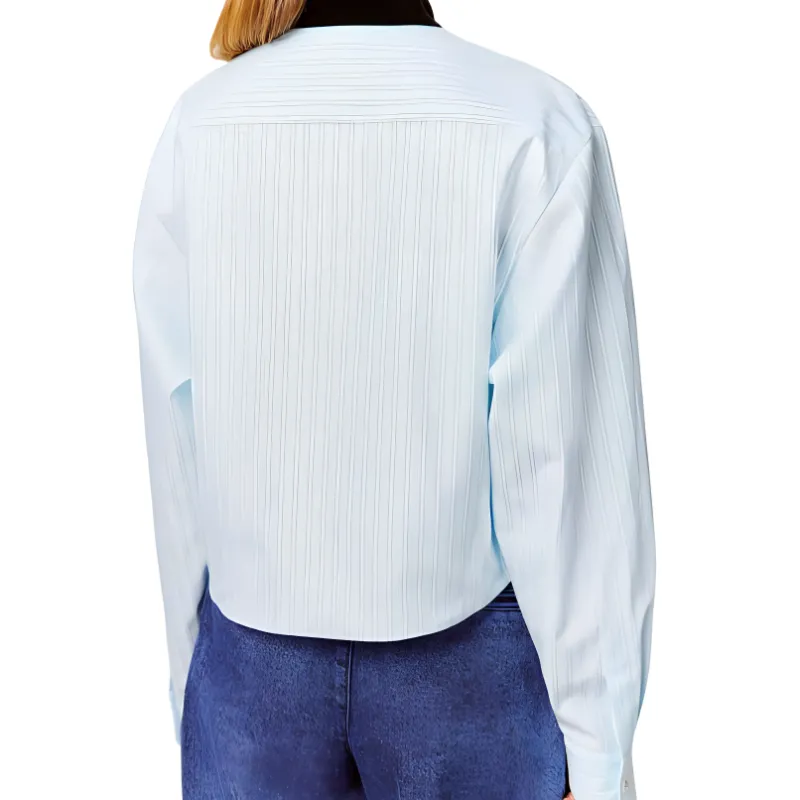 CHANEL Shirts Women's Blue-5