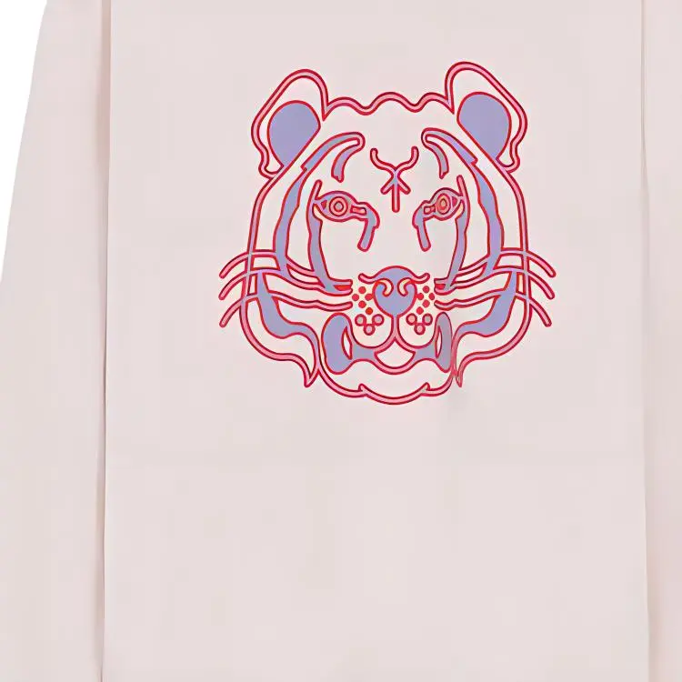 KENZO Sweatshirts Women's Light Pink-4