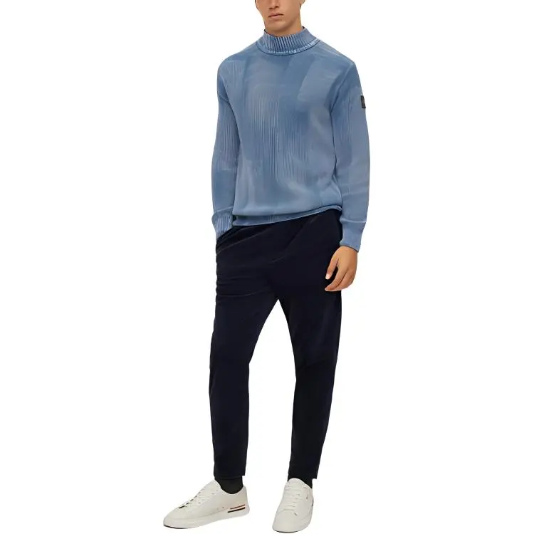 HUGO BOSS FW22 Sweater Men's Blue-1