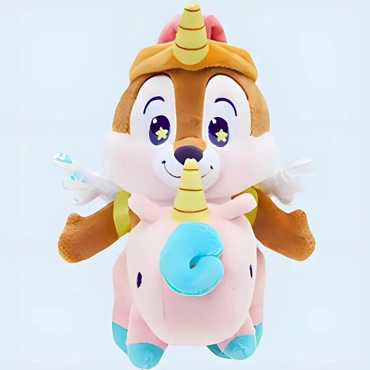 Disney Springtime Mickey Mouse And Friends Chip 'N Dale Chip Dolls Plush Doll 16.5cm Height Shanghai Disney-3
