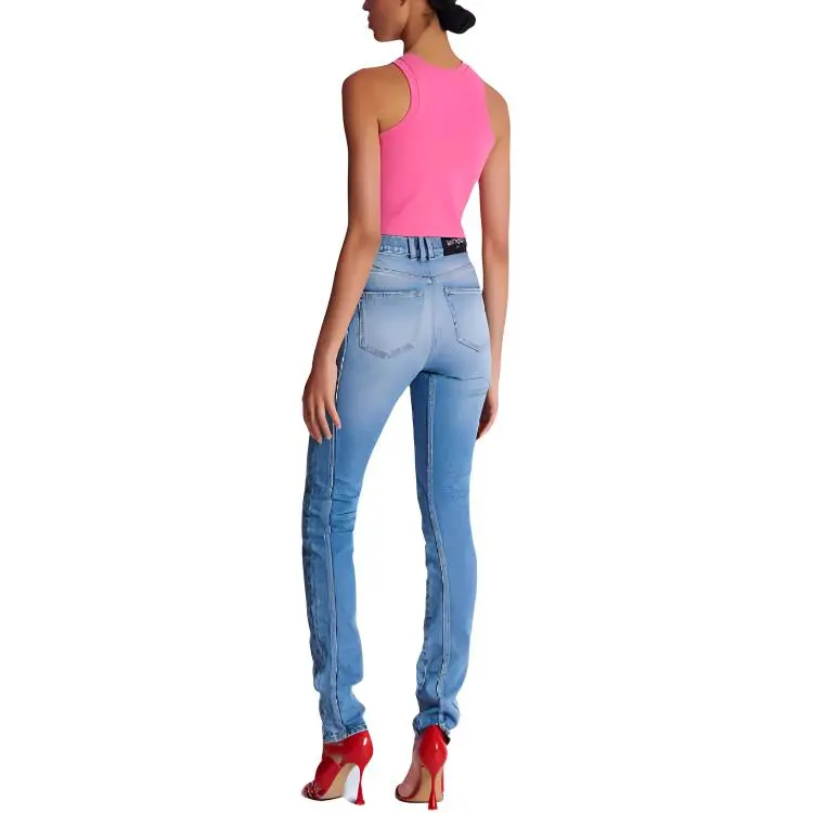 BALMAIN Logo Detailed Cropped Top-2