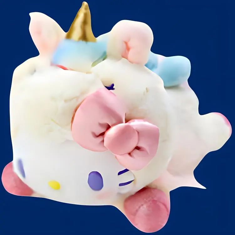 Sanrio Helloketty Hello Kitty Unicorn Dolls Plush Doll Approx. 12cm Height-2