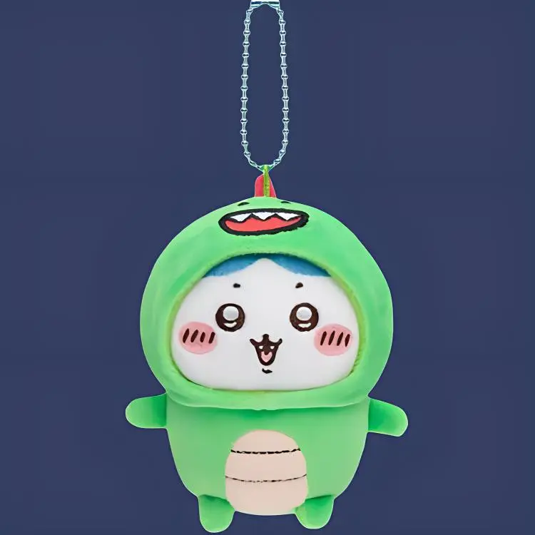 Chiikawa Green Dinosaur Dolls Plush Pendant Approx. 13cm In Height-2