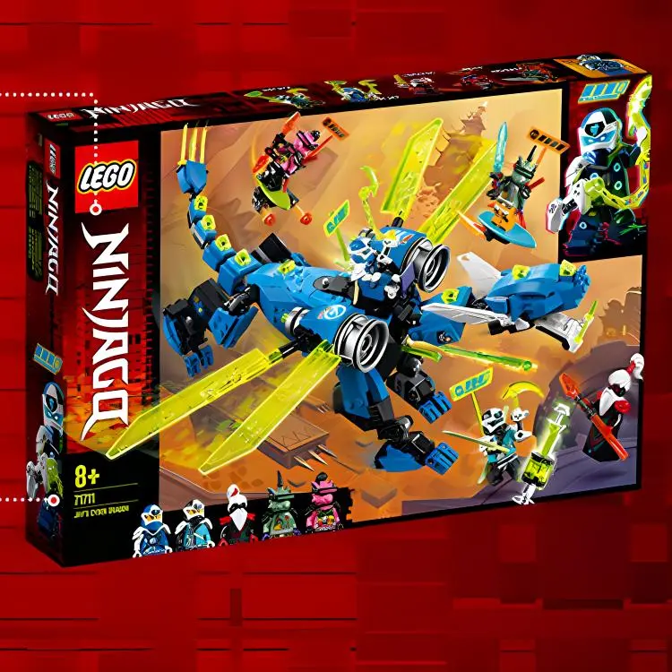 LEGO Phantom Ninja Collection Ji De's Anime Shenron Building Blocks 301 600pcs 71711-3