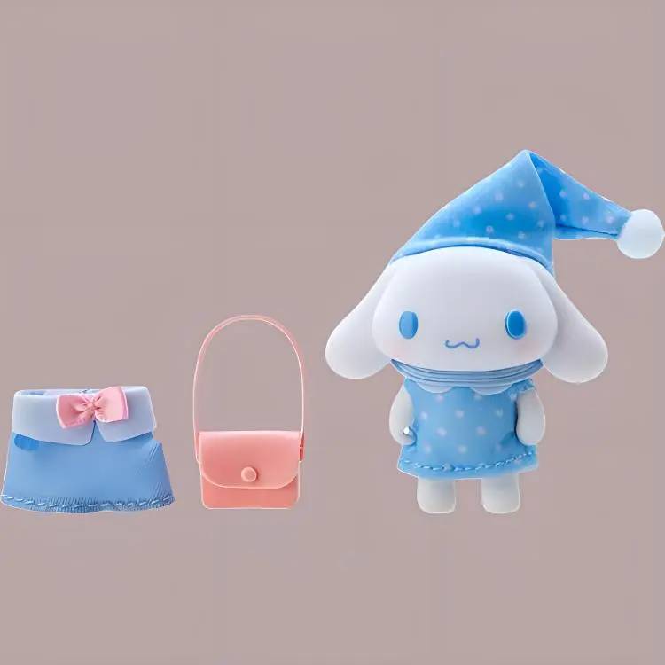 Sanrio Cinnamoroll Little World Collection Dolls Plush Doll 5.1cm Height-2