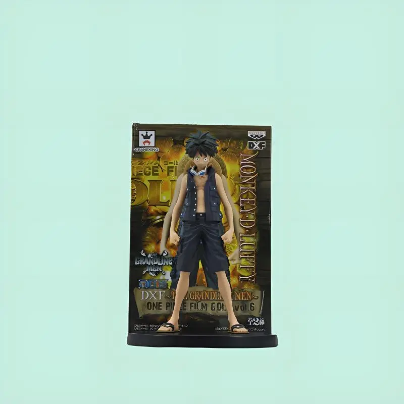 BANPRESTO Monkey D. Luffy Eyewear Factory DXF One Piece, The Grandline Men Film Gold Vol.6 Bonus Gifts-2