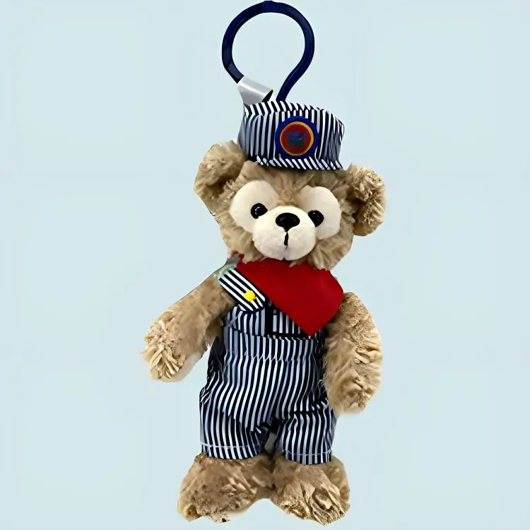 Disney Engineer Dolls Plush Pendant Small Size Tall Shanghai Disney-3