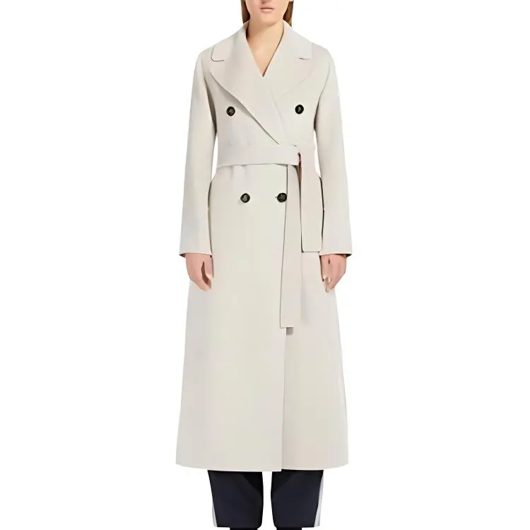 MaxMara Picasso Double Breasted Belted Coat-1