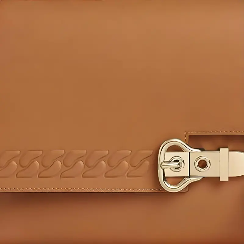 HERMES Swift Calfskin Shoulder Bag Crossbody Bag Women's 37 Gold Gold Brown-4