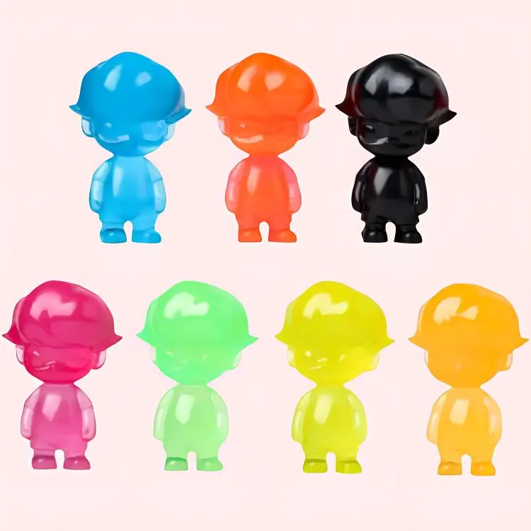 POP MART DIMOO MINI Transparent Doll Blind Box Products Single Mystery Box/Full Box 7 Pcs-3