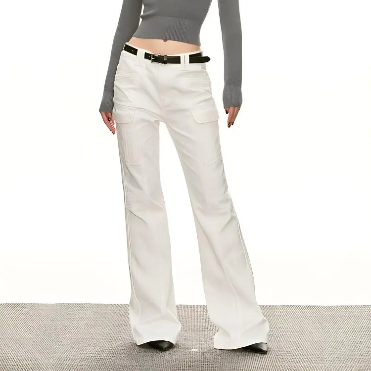 Ariseism Casual Pants Women's Ecru-2