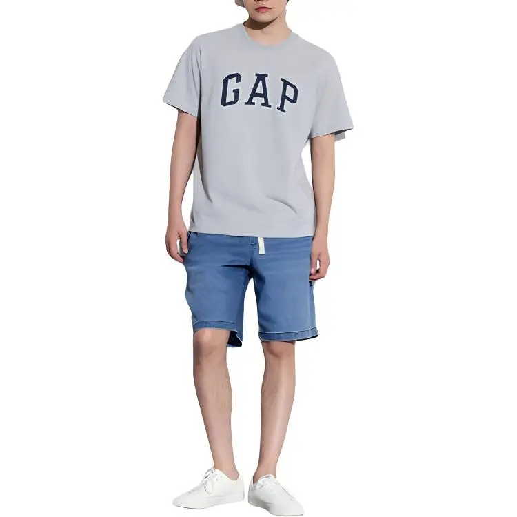GAP Denim Shorts Men Blue-2