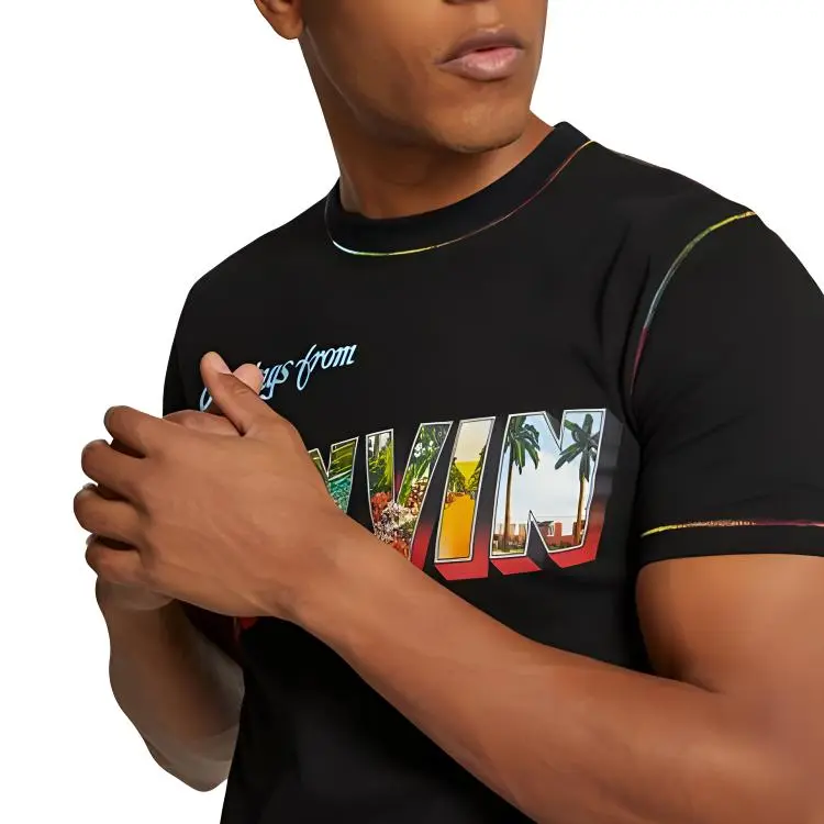 Lanvin T Shirts Men Black-4