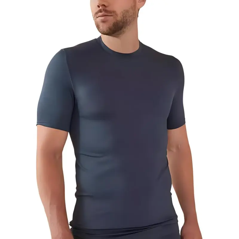 ZIMMERLI Undershirts Men's Black And Blue Color-1