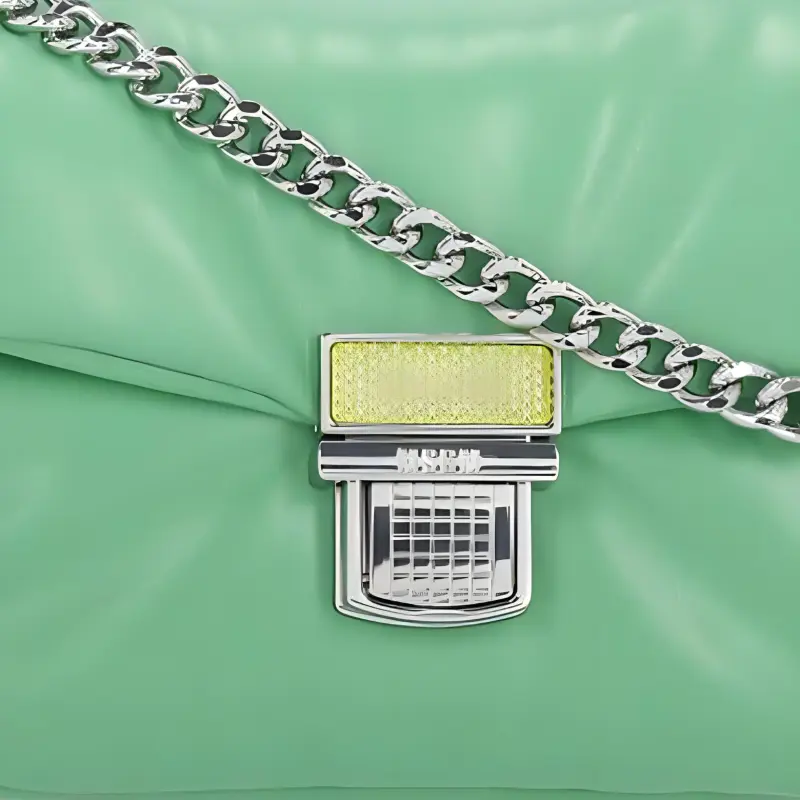 MSGM Puffer Clic Padded Crossbody Bag-3
