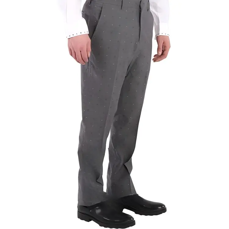 Burberry Suit Trouser Men's Medium Gray-5