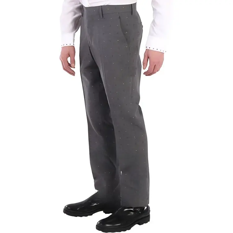 Burberry Suit Trouser Men's Medium Gray-4