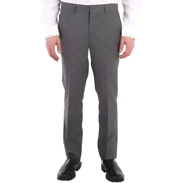 Burberry Suit Trouser Men's Medium Gray-3