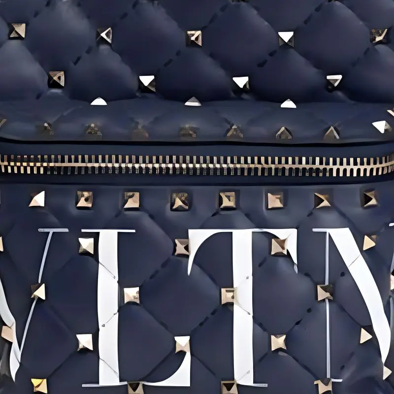Valentino Leather Backpack Women's Blue-2