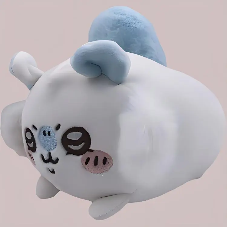 Chiikawa x Chiikawa Momonga Momo Coffee Stackable Flying Squirrel Dolls Plush Doll 13cm High-3