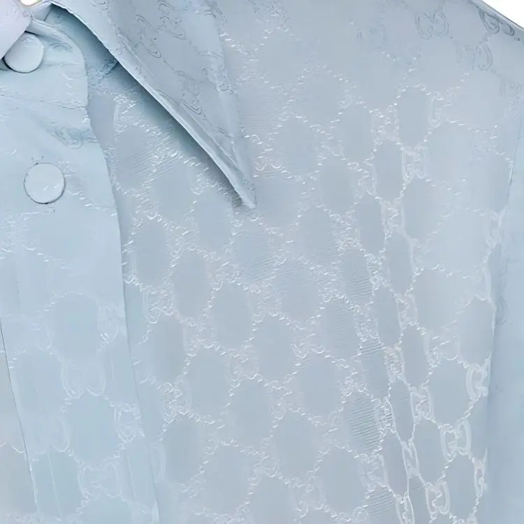 GUCCI Shirts Women's Light Blue-3