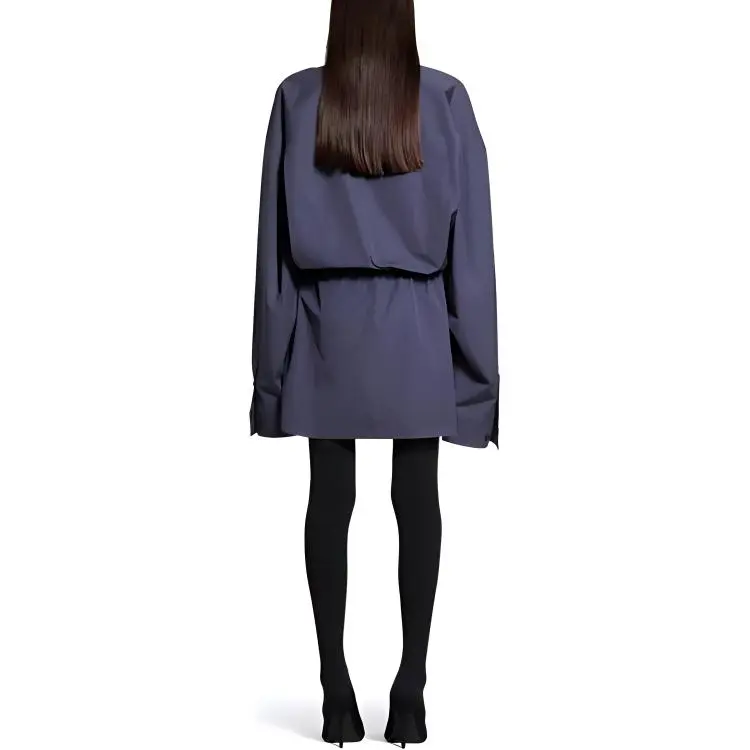Balenciaga Faded Shirt Mini Dress-3