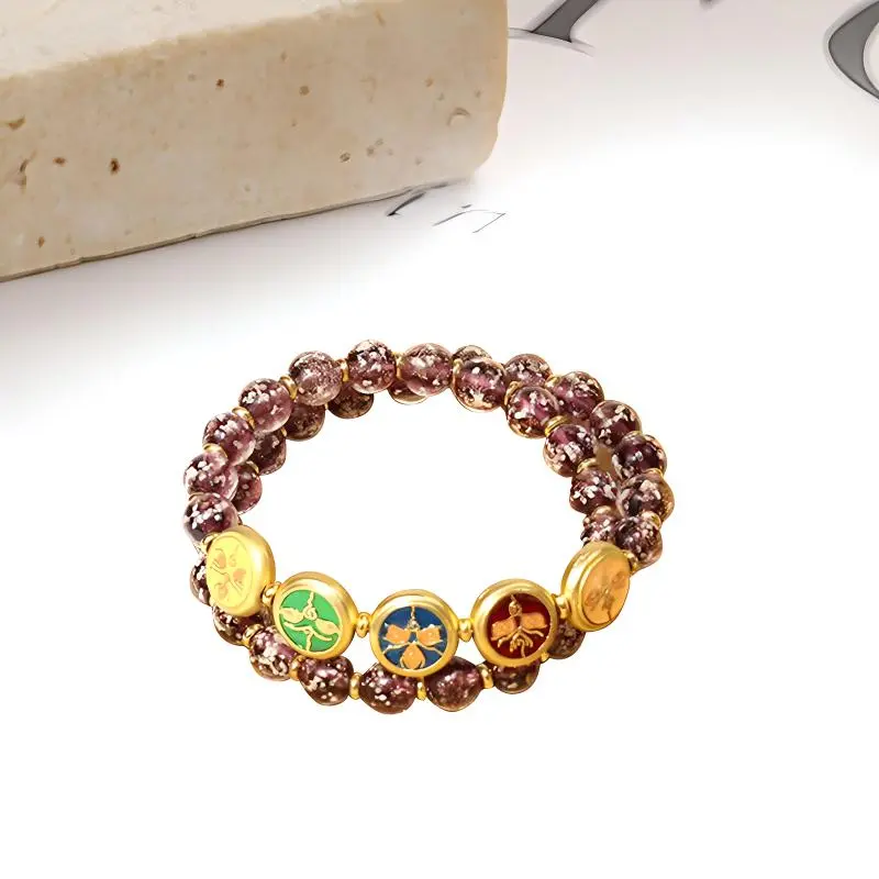 Welcome To The Treasure Alloy Bracelets Unisex-5