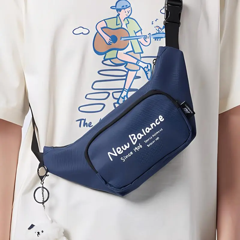 New Balance Fabric Fanny Pack Regular Unisex Blue-2