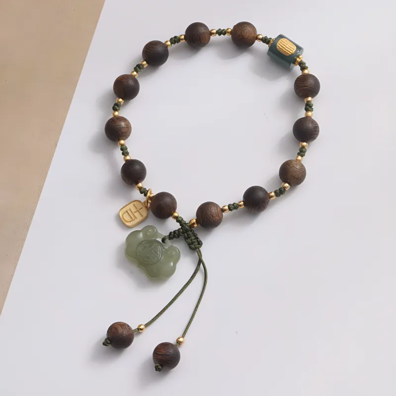 SHUZHUO Agarwood Bracelets Unisex-1