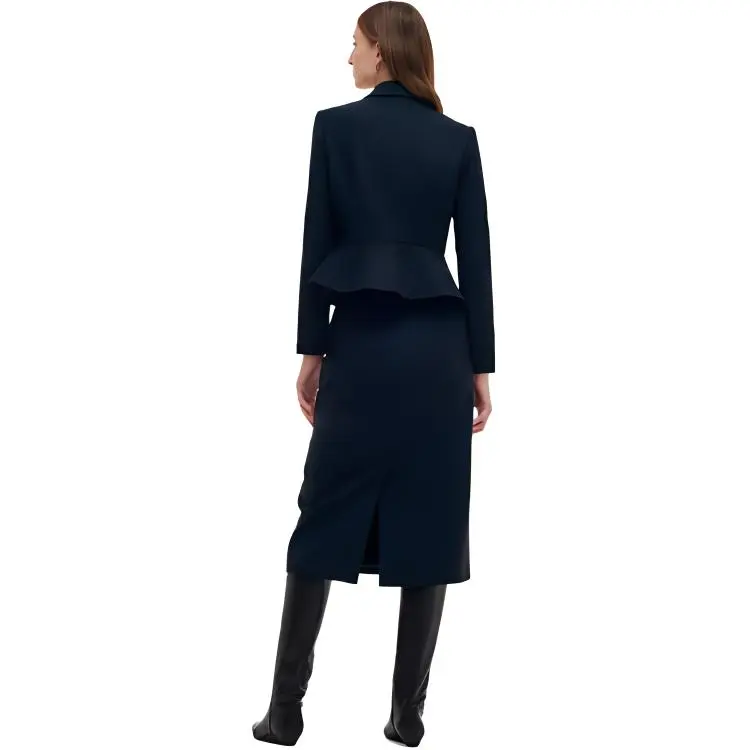 GOELIA Two Piece Skirt Sets Women's Black-0