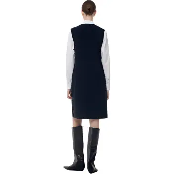 GOELIA Long Sleeved Dress Women's Black