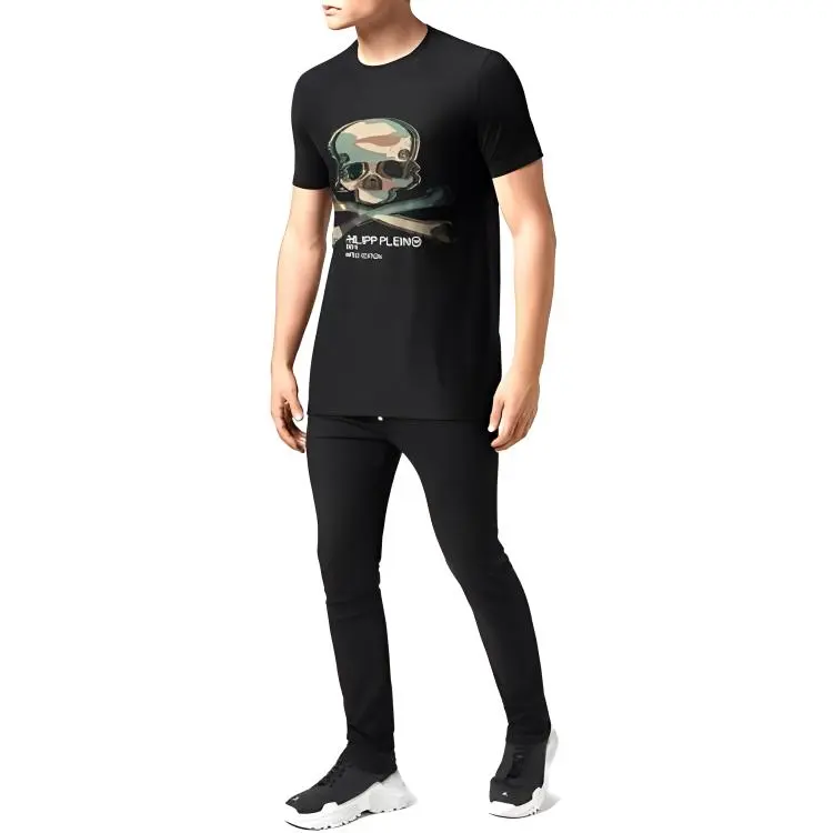 PHILIPP PLEIN T Shirts Men Black-3