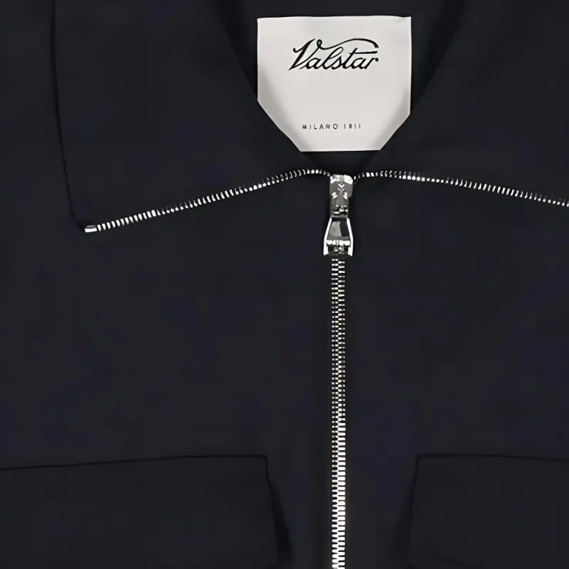 VALSTAR Spread-collar Zip-up Jacket-2