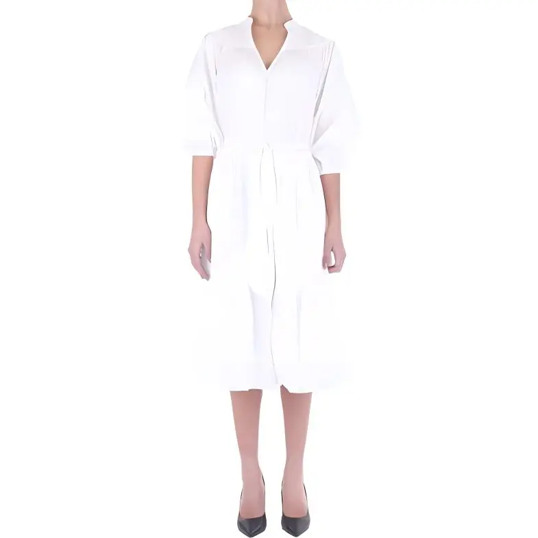 Polo Ralph Lauren Long Sleeved Dresses Women's White-1